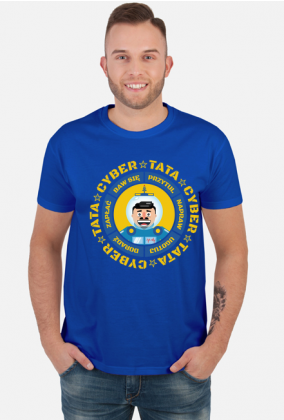 Cyber Tata - Koszulka męska dla taty