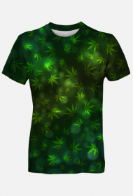 Bluzka Męska Liście Marihuany #3