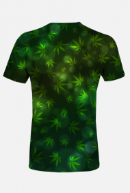 Bluzka Męska Liście Marihuany #3