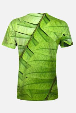 Mystic Forest Green Leaves Fullprint