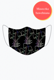 Mushroom Tales logo a lot Mask black