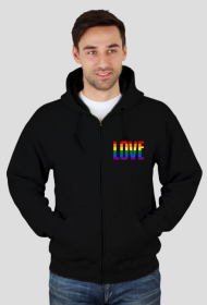 LOVE LGBT TĘCZA BLUZA