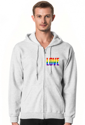 LOVE LGBT TĘCZA BLUZA