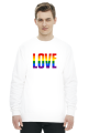 LOVE LGBT TĘCZA BLUZA SWEATER