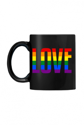 LOVE LGBT TĘCZA KUBEK