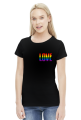 LOVE LGBT TĘCZA KOSZULKA