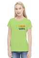 LOVE LGBT TĘCZA KOSZULKA