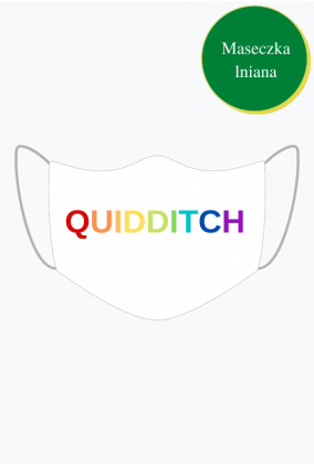 maseczka tęczowa- quidditch