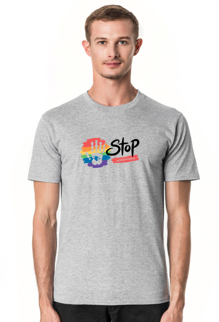 Koszulka męska STOP homofobi