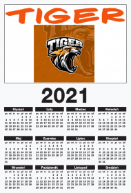 Kalendarz z Tigerem