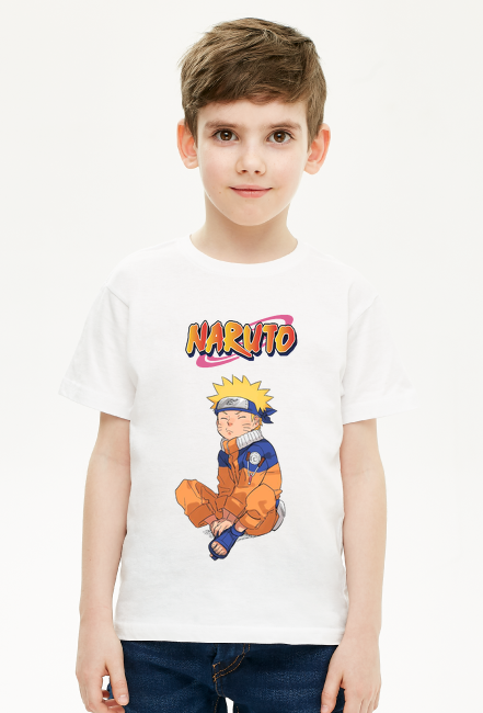 Naruto Children's White T-shirt