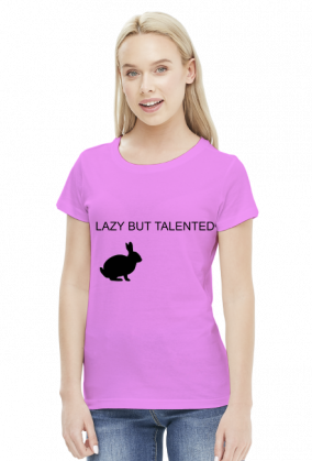 KOSZULKA LAZY BUT TALENTED