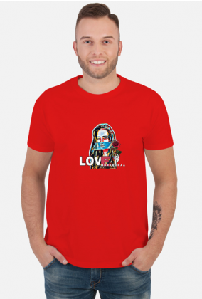 tshirt unisex lovE (różne kolory)