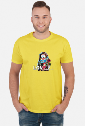 tshirt unisex lovE (różne kolory)