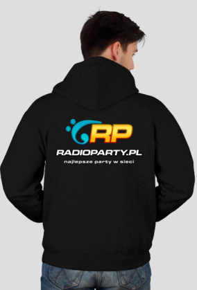 Bluza czarna RadioParty.pl