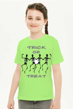 Trick or treat koszulka bawełniana