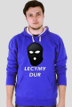 Bluza z kapturem Lecymy dur