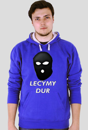 Bluza z kapturem Lecymy dur
