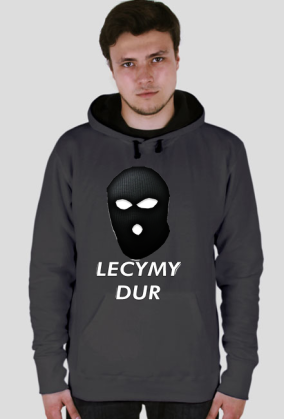 Bluza z kapturem Lecymy dur