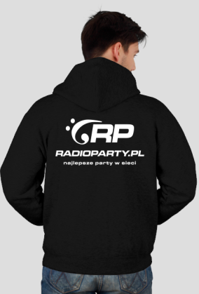 Bluza czarna RadioParty.pl