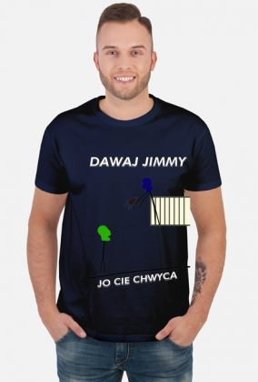 Koszulka Dawaj Jimmy jo cie chwyca