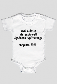 Moi rodzice  nie zachowali  dystansu społecznego   Styczeń 2021