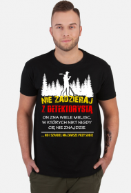 Detektorysta. Wykrywacz metali. Prezent