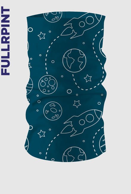 Komin space kolorowe maseczki kominy