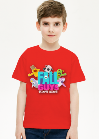 Fall Guys Koszulka Dla Dzieci