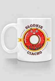 Słodkie Ciacho - Kubek biały