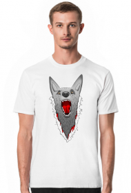 Koszulka z wilkiem