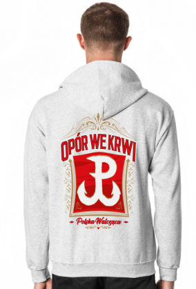 Opór we krwi - Polska walcząca - Bluza patriotyczna