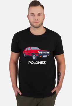 POLONEZ Borewicz koszulka męska czarna