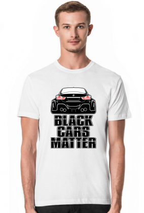 Black Cars Matter - M4 WB (koszulka męska slim)