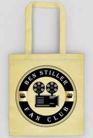 Ecological shopping bag Ben Stiller Fan Club logo