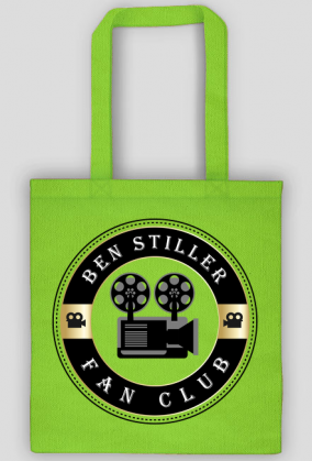 Ecological shopping bag Ben Stiller Fan Club logo