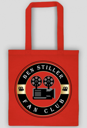 Ecological shopping bag Ben Stiller Fan Club logo