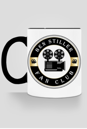 Kubek Ben Stiller Fan Club logo