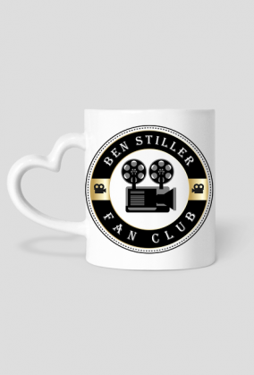 Kubek Ben Stiller Fan Club logo