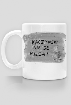 Kaczyński nie je mięsa