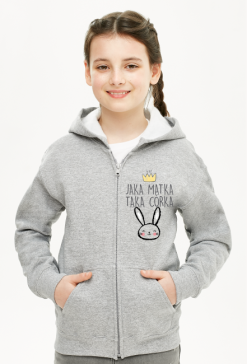 SERIA RODZINNA: super bluza dla córki