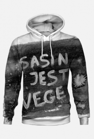 Sasin jest vege. Bluza. Autorski projekt.