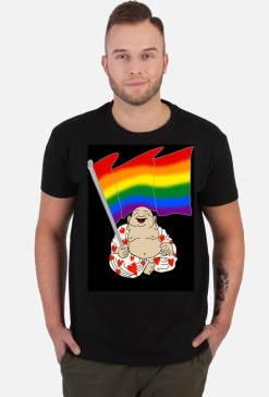 HAPPYBUDDHAPOSTERS t-shirt LGBT