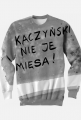 Kaczyński nie je mięsa. Bluza. Autorska grafika