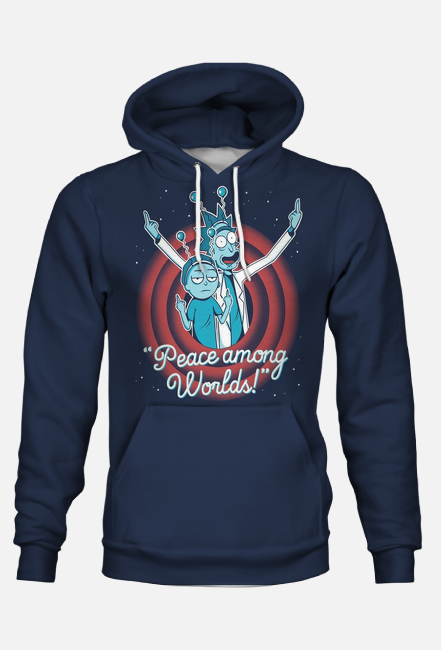 Rick and Morty Bluza z kapturem