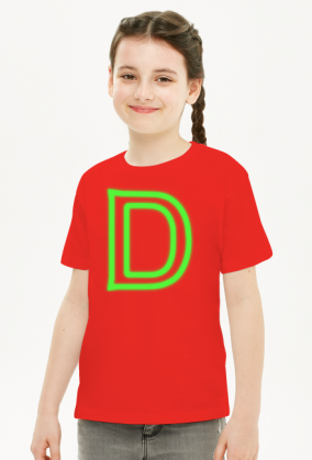 Koszulka Dziecięca D Neon