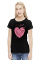 Koszulka damska - All you knit is love