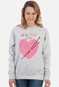 Bluza - All you knit is love