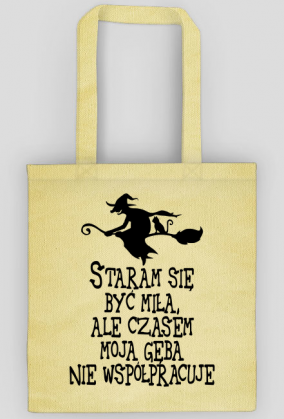 Staram się być miła (torba) cg