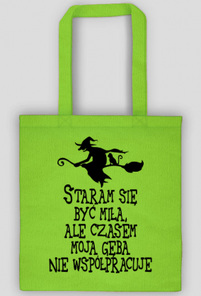 Staram się być miła (torba) cg